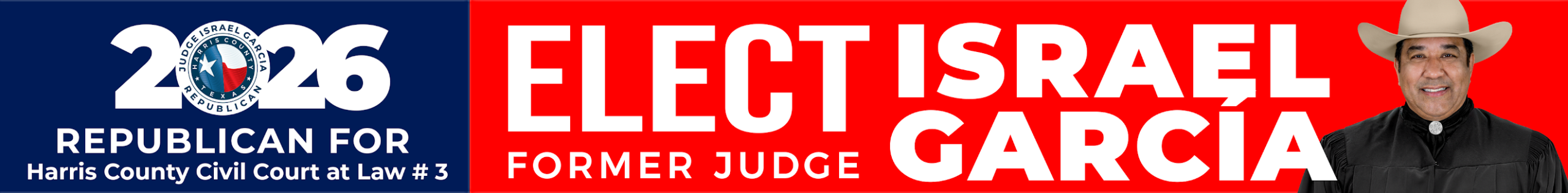 Israel Garcia campaign advertisement
