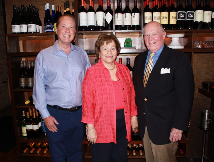 Fred and Mabel R. Parks Foundation, Jim McClellan and Honorees Len and Arlene Rolsen.