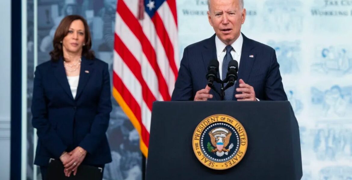Joe Biden and Kamala Harris