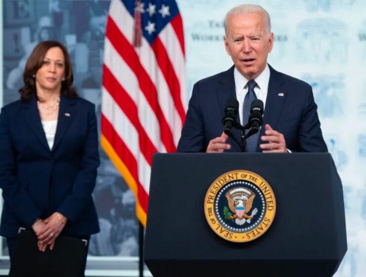 Joe Biden and Kamala Harris